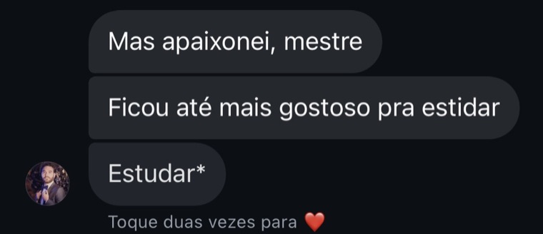 Depoimento de aluno do QBizu Petro